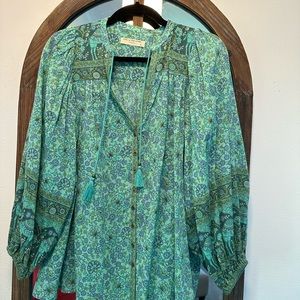 Spell Sundown Blouse NWOT XS